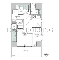 ＯＮＥ ＲＯＯＦ ＦＬＡＴ ＴＯＧＯＳＨＩの物件間取画像